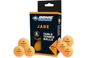 Donic-Schildkröt Pelota de Tenis de Mesa Jade, Calidad Poly 40+