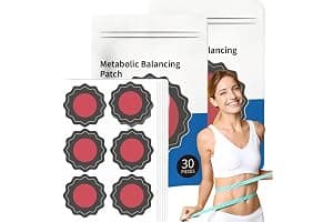 60 Piezas Parches Corporales Naturales, Parche de Hierbas Naturales, Parche para el Equilibrio Metabólico, Invisible y Suave en la Piel, Calmante Suave para Todos los Tipos de Cuerpo