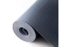 wohomuke Alfombrilla para cajón 60x600cm Protector cajones Cocina EVA Plastico Protector para Muebles (60cmx6m,Gris Oscuro)