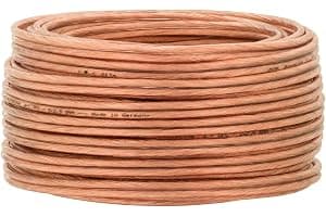 DCSk – 10m - 2 x 2.5mm² - Cable para Altavoces – Cable OFC para Altavoces, Adecuado para Altavoces de Coche, Cobre Puro sin oxígeno 99.99%, Transparente