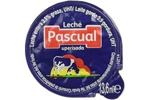 Calidad Pascual - Leche Pascual Entera - Caja de 150 Tarrinas de 14 ml - Monodosis, Sin necesidad de refrigeración