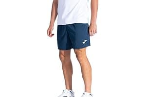 Joma Pantalón Corto Deportivo Hombre- Cintura Elástica y Ajuste de Cordón - Bermuda Transpirable y Secado Rápido - Treviso
