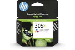 HP 305XL Tri-color High Yield Original Ink Cartridge (3YM63AE) - Works with: HP DeskJet 2710, 2720, 4120, 4130, ENVY 6010, 6020, 6030, 6032, 6420, 6430, 6432e