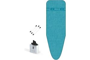 AirPro By Widex Funda de 6 Capas para Tabla de Planchar con Plancha de Vapor - Talla XL MAX 125x50 cm - No más Agua Debajo de la Tabla - Plancha hasta un 50% más rápido - Made IN Europa