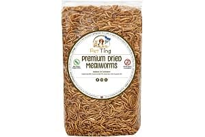 Premium Dried Mealworms, 5L Bag