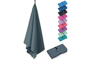 Fit-Flip Toalla Microfibra Gimnasio - compacta, Ultraligera y de Secado rápido – Toallas para Gym, Piscina, Viaje, Natacion y Playa Grande