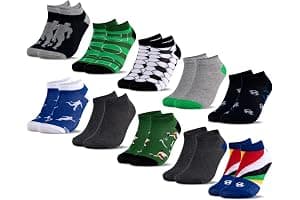 Occulto calcetines tobilleros motivo para niño y niña 10 pares (modelo: Motivo)