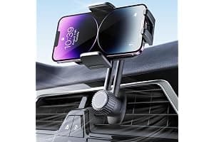Soporte Móvil Coche Porta Telephone: [360°Rotación & Liberación de un Botón] Suporte Sujeta Teléfono Coche del Aire Ventilación, Cunas de teléfonos móviles Coches para iPhone/Samsung/Huawei/Xiaomi