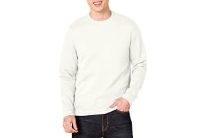 Amazon Essentials Hombre Sudadera de Forro Polar con Cuello Redondo (Disponible en Tallas Grandes y Largos Especiales)