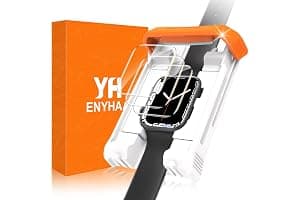 ENYHAA 3 Pack for Apple Watch Series SE/6/5/4 40mm Screen Protector,HD Transparent, Anti Scratch, Bubble Free [Automatic Align Tech] Self-Healing Flexible EPU Film for iWatch (40MM Series SE/6/5/4)