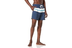 Amazon Essentials Bañador de Secado Rápido de 18 Cm - Colores interrumpidos Hombre