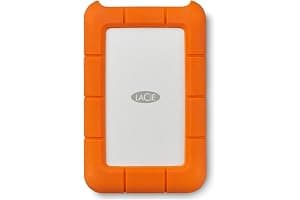 LaCie Rugged USB-C 2TB — antigolpes, USB‑C Disco duro externo portátil 2,5", para Mac y Windows — incluye Rescue Data Recovery
