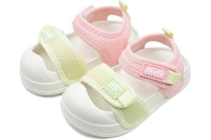 Meik Mangni Sandalias Punta Cerrada Niño Niña Verano Sandalia Deportivas Unisex bebé Transpirables Zapatillas Playa Piscina con Suela Antideslizante,Tallas 21-31 EU