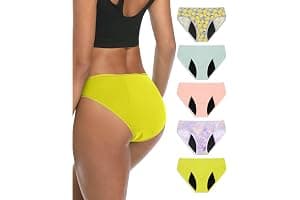 Neione Mujer Bragas Menstruales Braguita Bikini Menstrual Regla Disponible en Tallas Grandes