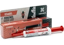 NOVAR ECOGEL Jeringuilla contra cucarachas | Eficacia Profesional| Elimina 50 cucarachas con una Sola Gota, insectos | 10 gr Ecopack