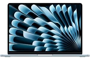Apple 2025 MacBook Air de 13 Pulgadas con Chip M4: diseñado para Apple Intelligence, Pantalla Liquid Retina de 13,6 Pulgadas, 16 GB de Memoria unificada, 256 GB SSD, Teclado español; Azul Cielo