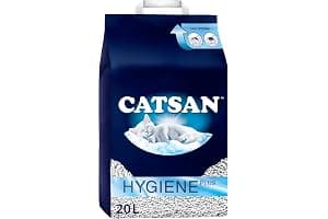 Catsan Hygiene Plus Cat Litter White, 20L