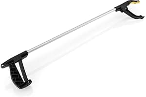 Straame Garden | Litter Picker Grab & Grip Reaching Litter Rubbish Pick Up Tool | Leaf Grabber Stick | Multiuse Grabber Light Items (Standard Pick Up Tool)