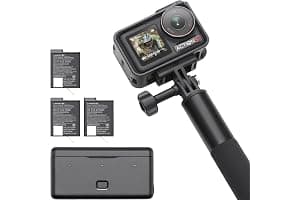 dji Osmo Action 5 Pro Pack Aventura: cámara Deportiva, Sensor 1/1.3", batería Aumentada a 12 h con 3 baterías, estabilización