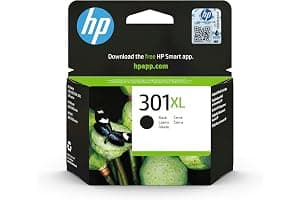 HP 301XL Original Ink Cartridge CH563EE UUS Black High Capacity 430 Pages, 1-Pack