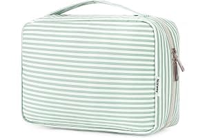 Narwey Travel Hanging Toiletry Wash Bag Toiletry Bags for Women Toiletries Bag Washbag Makeup Cosmetic Organizer for Travel Essentials Accessories