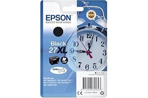 Epson C13T27114012 - Cartucho de Tinta para Impresoras 27XL DURABrite Ultra, 17.7 ml, color negro