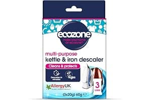 Ecozone Kettle & Iron Descaler | Easy Use Sachets | Powerful Limescale Removal