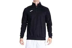 Joma- Sudadera para Hombre , 6XS - 3XL - Cálida y Transpirable, Evita entrada de Frío con Media Cremallera, Bajo y Puños en Rib - Faraón