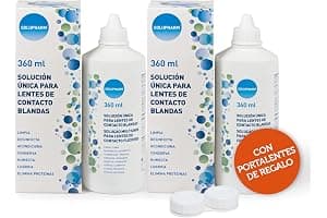 Solupharm Solución Única para Lentes de Contacto Blandas ,360 ml (Paquete de 2)