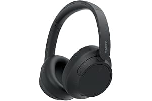 Sony WH-CH720N Wireless Bluetooth Noise Cancelling Over-Ear Headphones, Ambient Sound Mode, Lightweight Design, up to 35 hr battery life, iOS & Android - Black
