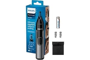 Philips NT3650/16 Nose Trimmer Window BOX, Grey, 1 Count ( Pack of 1)
