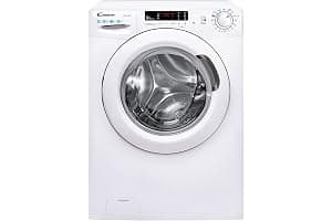 Candy Smart CS 14102DE/1-S, Lavadora 10 KG, 1400 RPM, Pantalla Digital y Mando, Tecnología NFC, Asistente de Voz, 15 Ciclos, 5 Rápidos, Planchado Fácil, Inicio Diferido 24H, Detector KG, 81 DB, Blanco