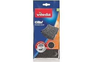 Vileda 141656 - Estropajos de Acero Inoxidable, 2 Unidades