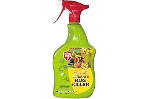 Provanto Ultimate Bug Killer, 1L - Fast Acting Bug Spray with Up To 2 Weeks Protection From Pests, Contact Insecticide for Indoor & Outdoor Plants