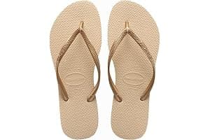 Havaianas Slim Chanclas Elegantes, Duraderas y Versátiles, con Suela Texturizada para Agarre y SoporteMujer
