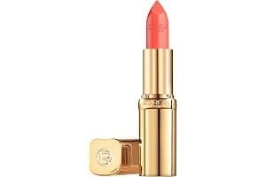 L'Oréal Paris Color Riche Satin Smooth Lipstick, Moisturising Pure Pigment Lip Colour, With Omega 3 & Vitamin E, Ultra Creamy Formula, Shade: 373 Magnetic Coral