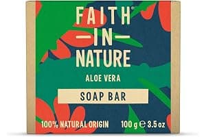 Faith In Nature Aloe Vera Soap 100g (Packing May Vary)