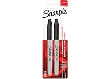 Sharpie Permanent Markers | Fine Point for Bold Details | Black Ink | 2 Marker Pens