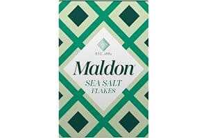 Maldon - Sea Salt Flakes, Unique Pyramid Shaped Salt Flakes, Perfect for a Wide Range of Dishes, Hand-Harvested for Four Generations, 250g Box