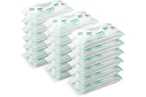 by Amazon Toallitas refrescantes para bebé, 1008 toallitas, sin perfume, 18 paquetes de 56 (anteriormente era la marca Mama Bear, pero es el mismo producto)