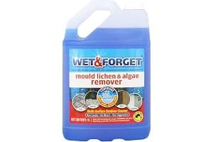 Wet & Forget Mould, Lichen & Algae Remover, Outdoor Patio Cleaner, Black Spot Remover, Bleach Free, 5L