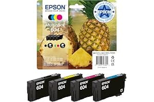 Epson 604 Pineapple, Genuine Multipack, 4-colours Ink Cartridges