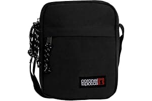 Coronel Tapioca – Bandolera para hombre estilo casual | Bolso hombre bandolera compacto con múltiples compartimentos | Ideal para uso diario, viajes o trabajo