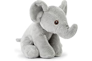 Zappi Co 100% Recycled Plush Elephant Plush Toy (13-15cm) Stuffed Soft Cuddly animals Collection For New Born Child Tiktok featured