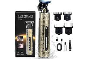 YIDON Men's Shaver and Hair Clipper, Men's Hair Clippers with Type-C Charging, IPX6 Waterproof Fuselage Beard Trimmer, Complete Set with Magnetic Combs, Wet and Dry Use