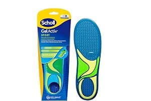 Dr. Scholl's Plantillas GelActiv Sport para Hombre - Para calzado deportivo, comodidad todo el día, absorción de impactos y elasticidad con la tecnología GelWave - Talla 40-46,5