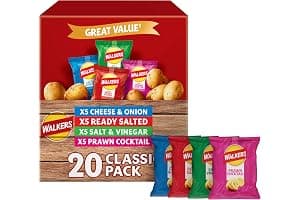 Walkers Classic Variety Multipack Crisps Box 20x25 g