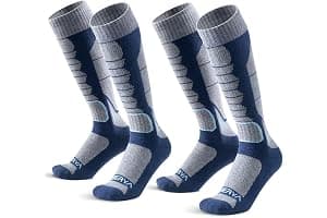 WEIERYA Ski Socks,Merino Wool Ski Socks for Skiing, Snowboarding,Outdoor Sports Thermal Ski Socks,6-8 9-12 Pack of 2/3