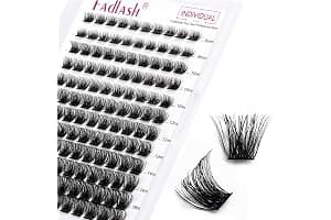 FADLASH Lash 120pcs 0.07mm D Curl 8-16mm 40D Mixed Trays Customizable DIY Eyelash Extensions for Beginners