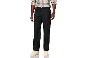 Amazon Essentials Men's Classic-Fit Wrinkle-Resistant Flat-Front Chino Trousers (Available in Big and Tall)